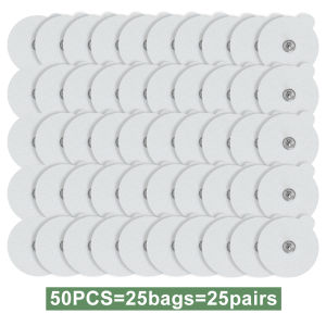 10/20/50/100PCS Tens Electrode Pads Electrostimulation Acupuncture Replacement Ems Nerve Body Muscle Stimulator Gel Sticker