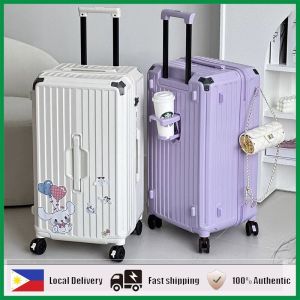 COD 20/26/30 Inch Large Capacity USB Luggage Trolley Travel Bag 5 Wheels Luggage TSA Customs Lock Luggage Suitcase