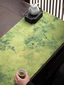 Waterproof Luxurious Zen Style Shiangyun Satin Tea Towel