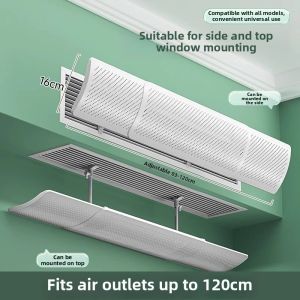 BESSGROUP | Airflow Deflector for Central AC and Duct Outlets Windproof Cold Air Direct Blowing Preventive