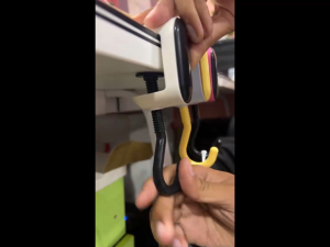 ตะขอแขวนกระเป๋า ตะขออเนกประสงค์ ดีไซน์มินิมอล ติดขอบโต๊ะ ไม่ต้องเจาะ