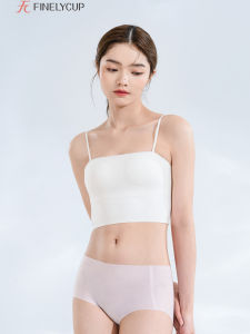 Pure Cotton Seamless Womens Underwear Triangle Panties Comfortable Mid-Waist Briefs Breathable Antibacterial Intimate Wear