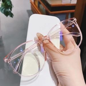 Anti Blue Light Blocking Glasses Clear Anti Radiation Glasses Replaceable Lens for Women/Men