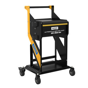 AUTOOL | Heavy Duty Steel Portable Multi-functional Tool Cart with Drawers