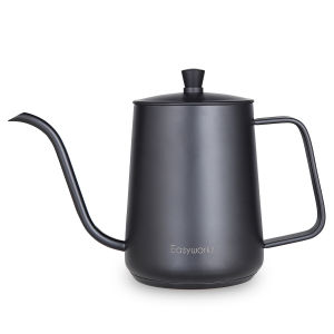 Easyworkz Gooseneck Pour Over Coffee Kettle 30 FL OZ / 900 ML Stainless Steel Hand Drip Coffee Pot with Long Narrow Spout