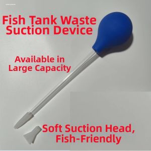 High Suction Hand-Squeezable Aquarium & Terrarium Waste Remover