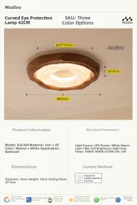 FANCY LAMP CLUB | Modern Creamy Retro Cookie Cloud Cartoon Childrens Bedroom Ceiling Light