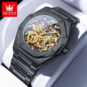OLEVS | Đồng Hồ Nam Tự Động Chống Nước Khung Xương