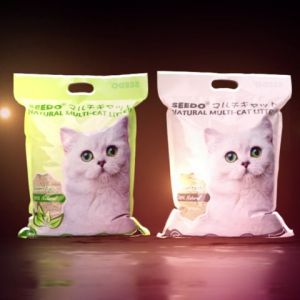 Seedo Natural Cat Litter for Multi Cats (Original) 5L