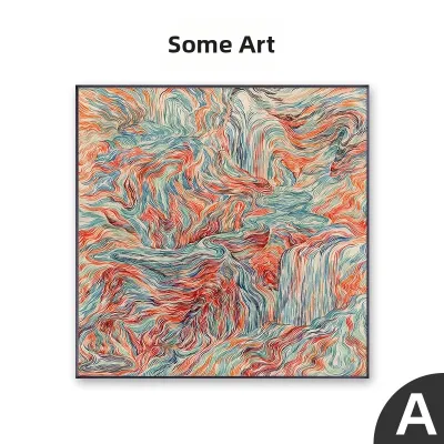 TIANSHIJIHUA | Abstract Artistic Wall Decor For Living Room And Dining Area