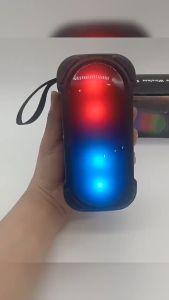 COD Bluetooth Speaker Super Bass audio speakers 3D Stereo subwoofer with led light