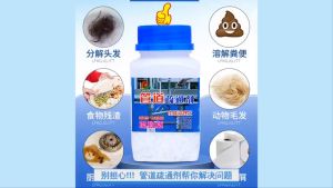 Bột Thông CốngBồn CầuLavabo Cực Mạnh - Thông Tắc Bồn Cầu Nhanh Chóng Thế Hệ Mới