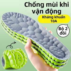 ZHIHAOEN | Đệm Giày Hấp Thụ Mồ Hôi Kháng Khuẩn Chống Sốc thoải mái