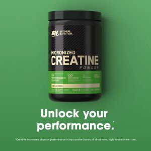 Optimum Nutrition Micronized Creatine Powder Recovery and Muscle Growth (300g-1200g)