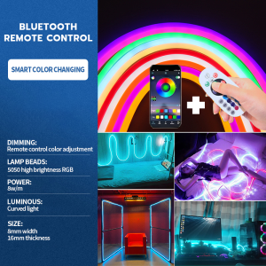 Rgb led light strip light bluetooth control for Bedroom light led Decorative led light strips 20/50M/100M