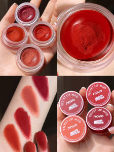 Noovo Frosty Jelly Lip Mud Long-lasting Color Natural Stereo Easy Application Waterproof Any Skin Type Chinese Manufacturer