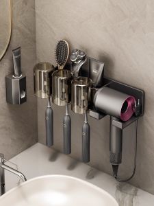Hourleey | Easy-to-Install Wall-Mounted Toothbrush Holder
