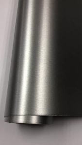 Phim Dán Vinyl Phủ Mờ Bạc Cao Cấp Bề Mặt Nhám Khổ 10cm Tự Dính Có Lỗ Thoát Khí Dùng Dán Xe Hơi Decal Sticker