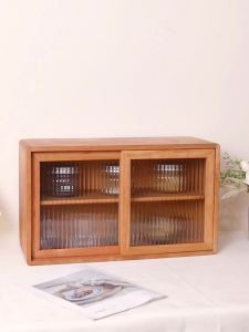 Kitchen Island Counter Kithchen Cabinet Cupboard Kitchen Storage Rack Kithchen Sideboards Cabinet For Kitchen Cherrywood Dustproof 客厅厨柜