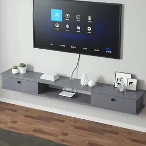 Modern Wall-mounted TV Cabinet Storage Shelf