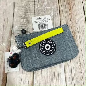 Kipling Creativity XL สี Indigo Blu Combo กระเป๋าใบใหญ่ 1 ซิบ 3 ช่อง มีสายคล้องมือ ของแท้ พร้อมส่ง