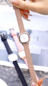 Rebirth Jam Tangan Wanita 2051 Korean Kasual Elegan Tali Kulit Jam Tangan Cewek