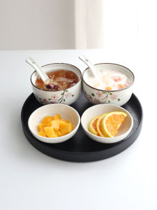 ชามแกนเซรามิกสไตล์ญี่ปุ่นขนาดเล็กพร้อมฝาปิด ถ้วยอบไก่ไข่ ถ้วยแกน ถ้วยแกน ชามแกน ชามแกน