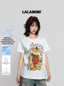 LALABOBO | Vintage Print Streetwear Versatile T-Shirt