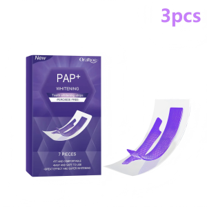 oralhoe | Oralhoe Purple Teeth Whitening Strips Color Correction Coffee Wine Clean Teeth Stain Remover Mint Brighten Teeth Strips 7pieces