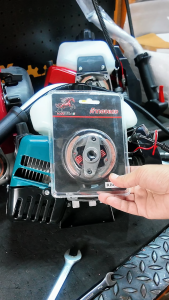 ครัช เครื่องสูบน้ำ รุ่น 411Tl43GX35GX50328G45767260T200 กกหาง ผ้าครัชผสมทองแดง จับดีทนทาน หนากว่าปกติ