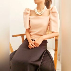 SAMSAMCasual  Party Plain Color Classic and Elegant  Modern Filipianiana  Square Neck Top   - XS to Large - classy and elegant - timeless top - casual or party top - classic top - super kapal ng tela - hindi kayo magsisi - our aim is to produce quality cl