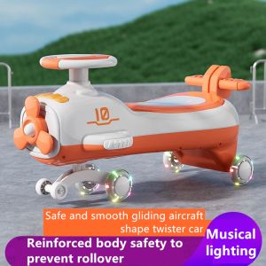 Childrens Twist Car Baby Car Slip Car Universal Wheel Anti-rollover Sway Toy Slide Twist Car