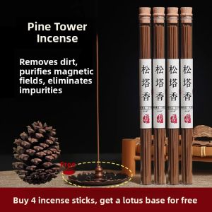 MONLEYTA | Natural Pinecone Incense Ancient Method Indoor Purification Magnetic Field Pureization Home Use Pruduct Round Shape Long Burning Time