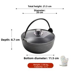 Non-stick Cast Iron Stew Pot
