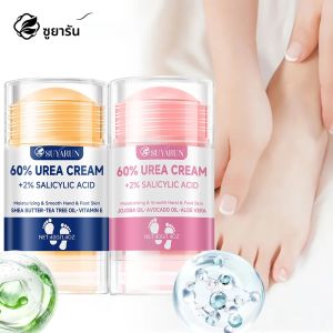 SUYARUN 60% Urea Foot Cream Stick - ให้ความชุ่มชื้นและขัดผิว ซ่อมแซมส้นเท้าแตก ให้ความชุ่มชื้นอย่างล้ําลึกสําหรับเท้าแห้ง ปกป้องยาวนาน