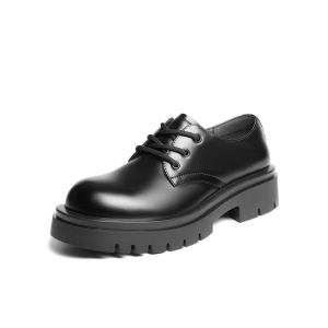 Belle | Thick Sole Height Increasing Casual Derby Shoes