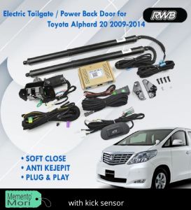 RWB - Power Back Door Electric Tailgate Toyota Alphard 20 09-14 with Kick Sensor