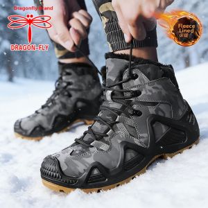 DRAGON-FLY | Winter Safety Snow Work Boots Men Outdoor Leisure