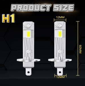 H1 LED Headlight 1800000LM CANBUS Led Light Bulbs 9084 CSP CHIPS Ultra Auto Lamps 6000K Plug And Play Fanless Spotlight 2Pcs