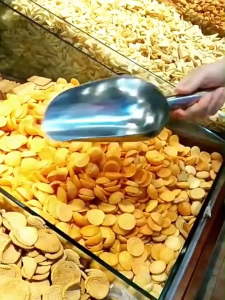 FH-C1323 Sendok Es Batu Scoop Dapur Stainless Steel / Sekop Es Serokan Beras Serbaguna Sendok Tepung