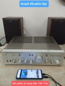 Ampli Khuếch đại ONKYO A-815 hàng bãi Nhật