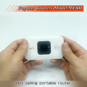 【Malay Version】Wifi Router Portable Mini 5G Unlocked Lte Pocket WiFi with Sim Card & Rechargeable Battery Unlimited Internet MiFi Router