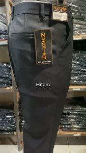 CELANA FORMAL KERJA PRIA SLIMFIT DASAR KAIN WOLL KUALITAS ABU HITAM NAVY ARMY CELANA