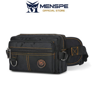MENSPE Mens Waist Bag Multi Functional Chest Bag Waterproof Sports Bag Large Capacity Casual Bag  Street Bag Portable Messenger Bag Fitness Bag Travel Bag Business Bag For Men Women
