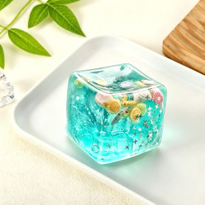 Transparent Dolphin Soft Rubber Toy Maltose Marine Animal Squeezing Plush Toy Stress Relieving Childrens Gift