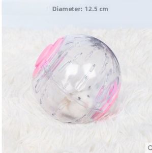 Hamster Running Ball Running Wheel Toy Roller Transparent Sport Ball Bracket Djungarian Hamster Flower Branch Mouse Supplies Running Ball Grounder