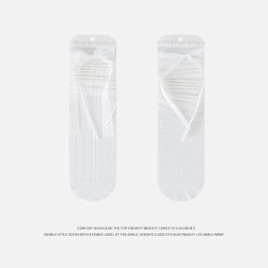 Thin Breathable Silk Girls Long Socks