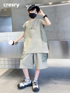 cresry | Boys Tank Top Set 2026 New Style Summer Cool