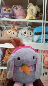 Balo mầm non thỏ ôm cà rốt siêu đáng yêu dành cho các bé