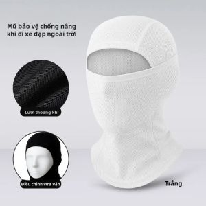 Khăn Che Mặt Và Cổ Chống Nắng Thấm Hút Mồ Hôi Nhanh Khô Dành Cho Các Hoạt Động Ngoài Trời Mùa Hè Đi Xe Tích Hợp Khẩu Trang Chống Bụi.